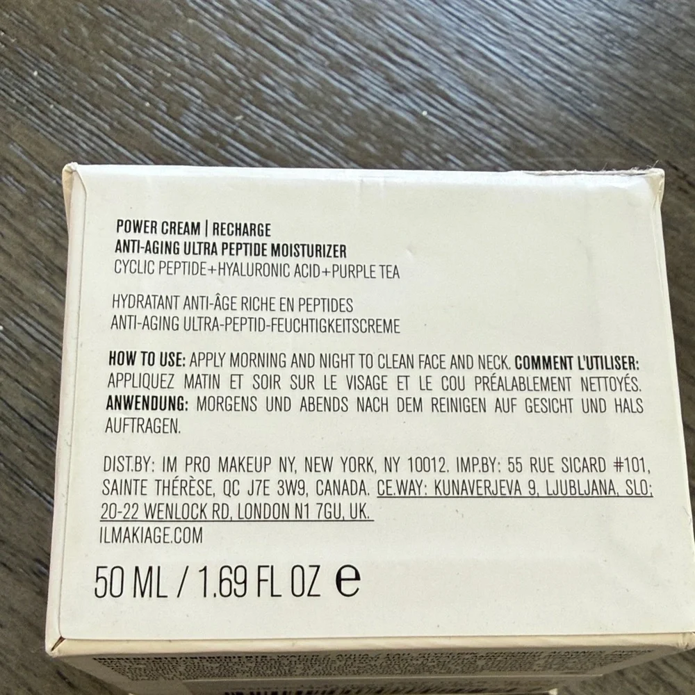 IL MAKIAGE Skin Recharge Power Cream - New - Picture 3 of 3